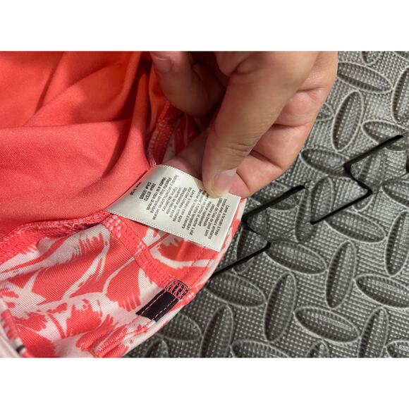 ALO Engineered AIrbrush Legging $110 Palm Springs Pink Coral Black Pant Small - Picture 4 of 8